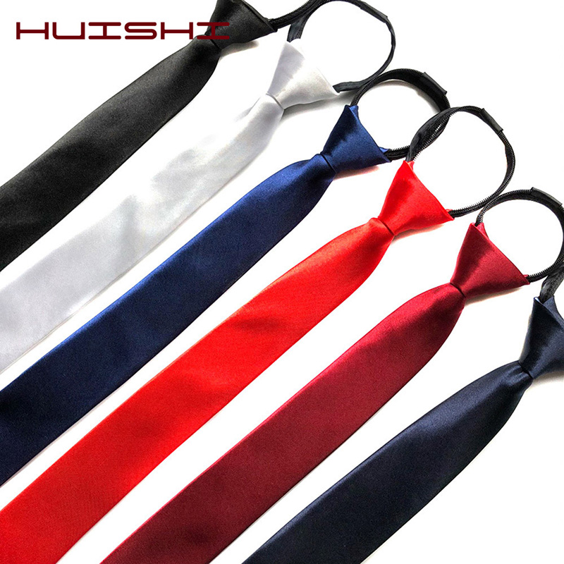 HUISHI Mens Zipper Necktie Ski - Skinny Tie Men review and price