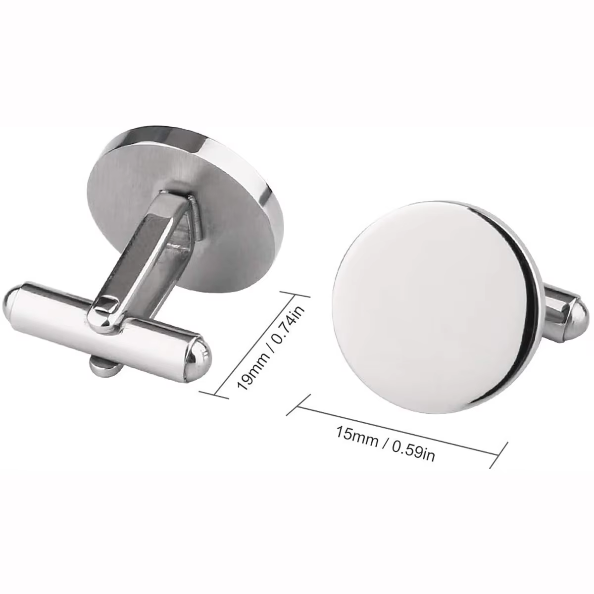Custom Metal Cufflinks Tie Cli - Tie Clip Silver review and price