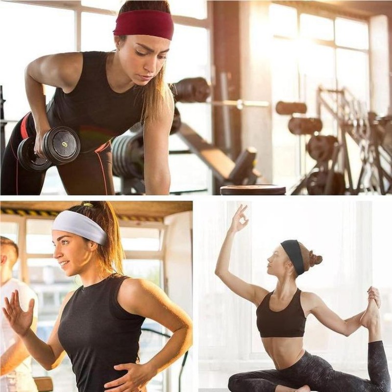 1PC Pure Color Sweat-Absorbing - Bandana Cotton review and price