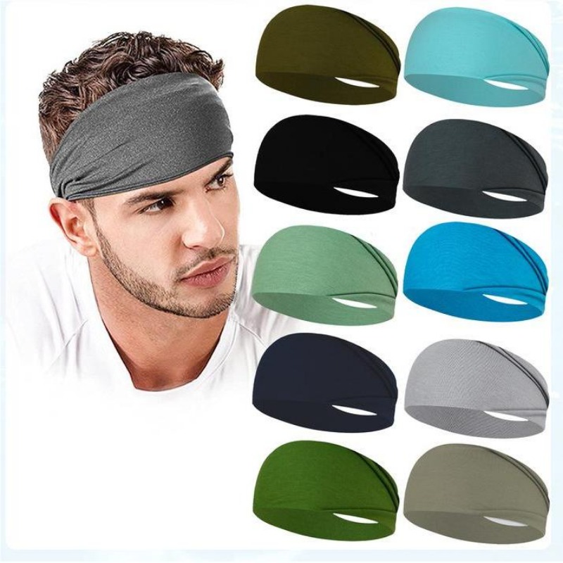 1PC Pure Color Sweat-Absorbing - Bandana Cotton review and price