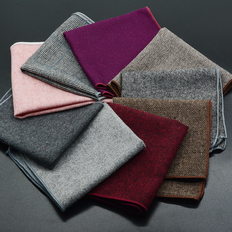 Classic Wool Pocket Square 25C - Pocket Square Set review and price