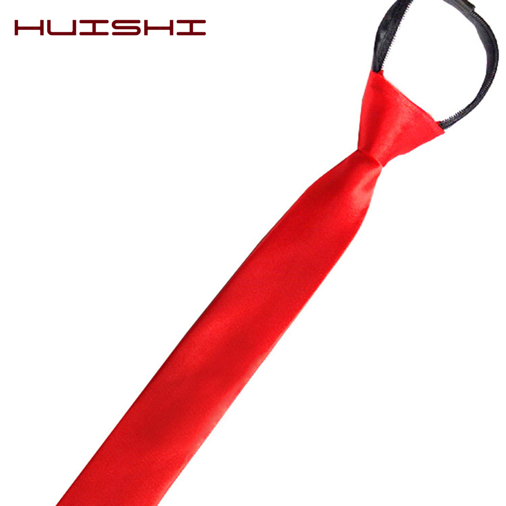 HUISHI Pre-tied Zipper Tie Nec - Skinny Tie Men review and price