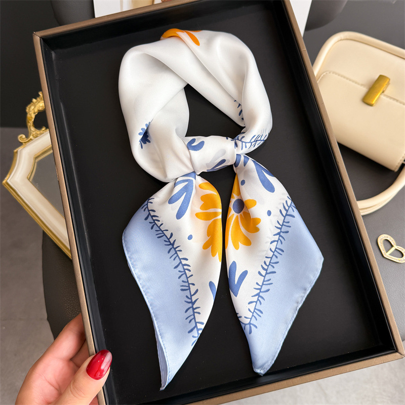 1Pc new printed fashion silk s - Silk Neck Scarf review and price