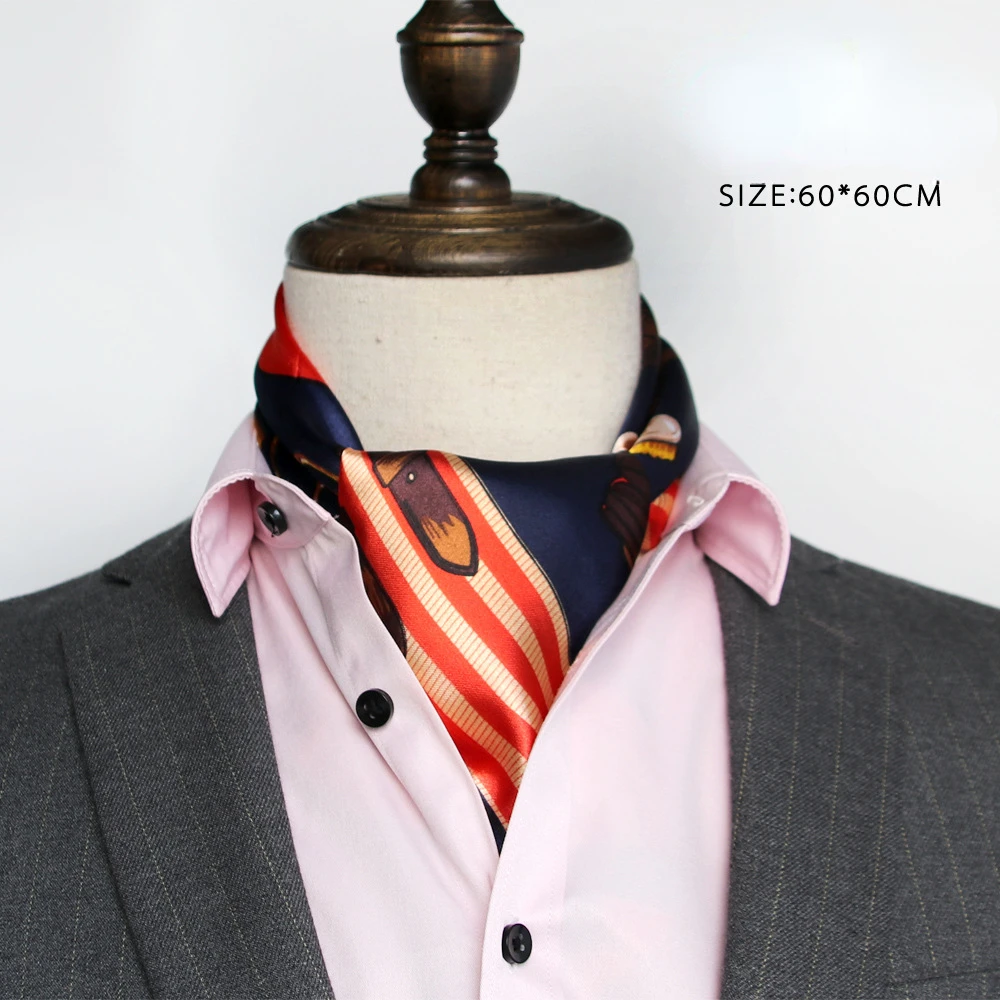 British Men's Silk Scarf Small - Bandana Cotton review and price