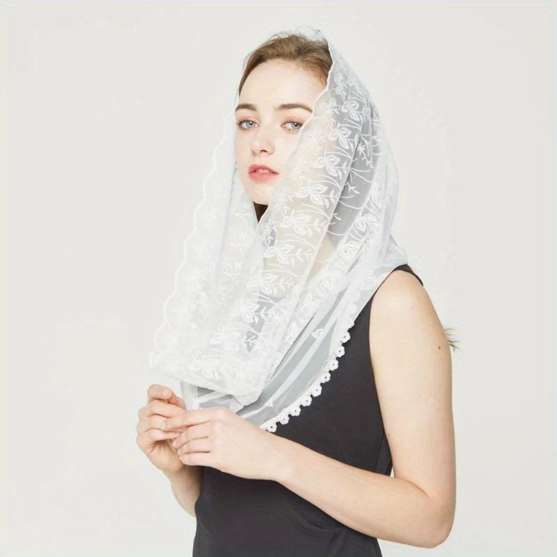 Women Chapel Veils Lady Mantil - Infinity Scarf Knit review and price