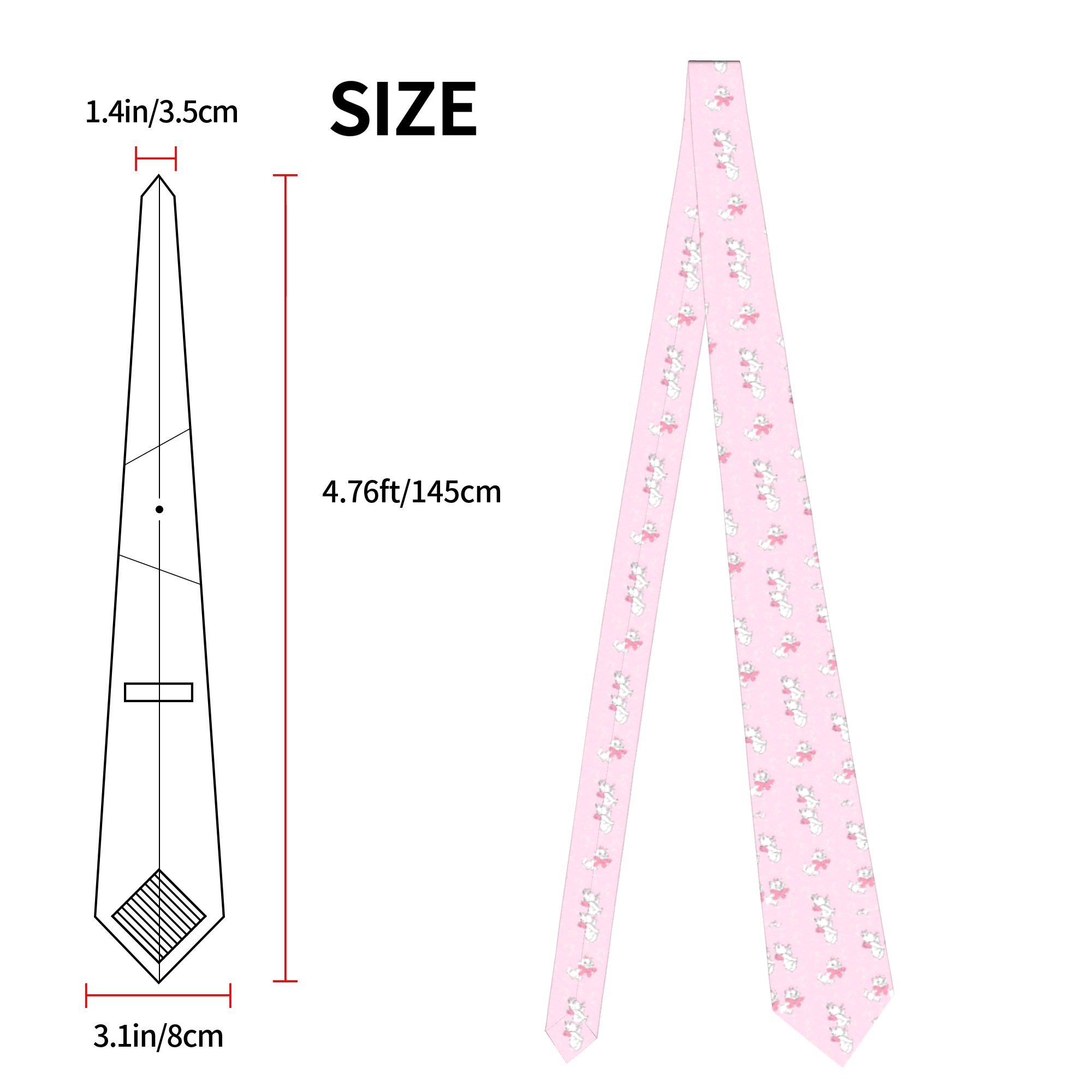 Neckties Aristocats Maries Cat - Skinny Tie Men review and price