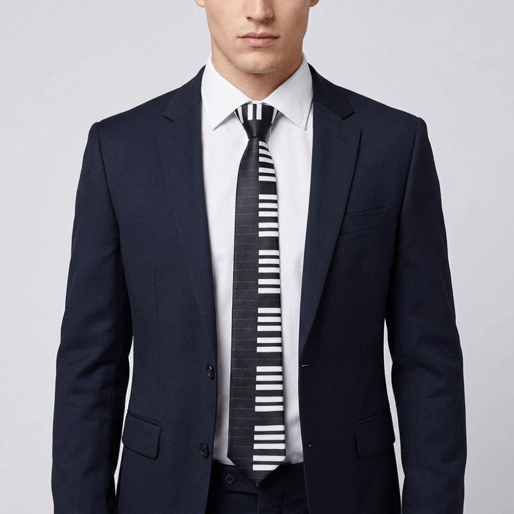 Simple Skinny Piano Necktie Sl - Skinny Tie Men review and price